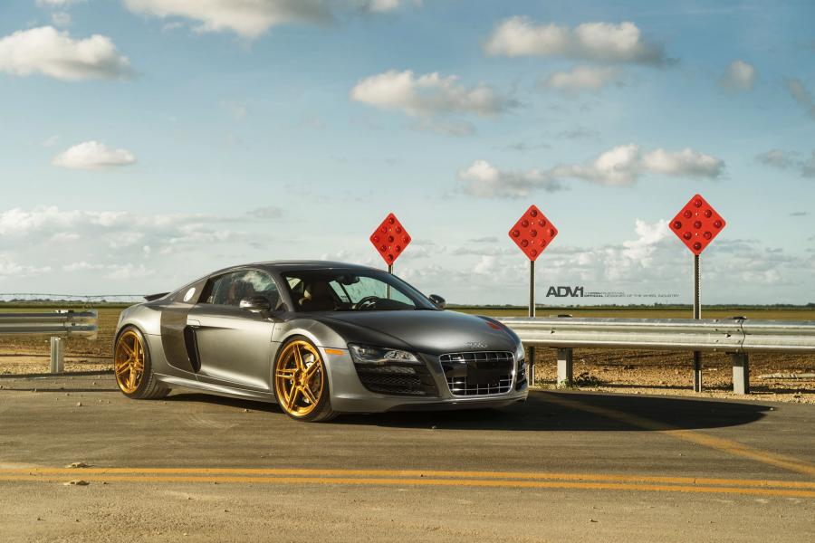  Audi R8 V10 on ADV.1 Wheels (ADV05RMV2CS) 2015 года  (фото 1 из 12)
